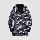 3-in-1 Waterproof Winter Coat, Fleece Lined,Two-Piece Suit, Hooded Ski & Hiking Jacket