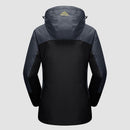 3-in-1 Waterproof Winter Coat, Fleece Lined,Two-Piece Suit, Hooded Ski & Hiking Jacket