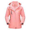 3-in-1 Waterproof Winter Coat, Fleece Lined,Two-Piece Suit, Hooded Ski & Hiking Jacket